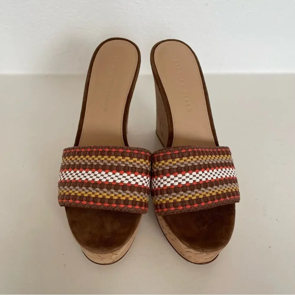 Veronica Beard Dali Woven Wedges